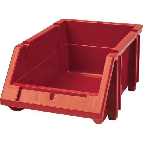 Stack & Hang Bin, 4-13/16" W x 3-3/16" H x 7-1/8" D, Red Distribution Jean Lapalme