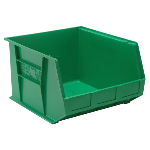Ultra Stack & Hang Bin, 16-1/2" W x 11" H x 18" D, Green Distribution Jean Lapalme