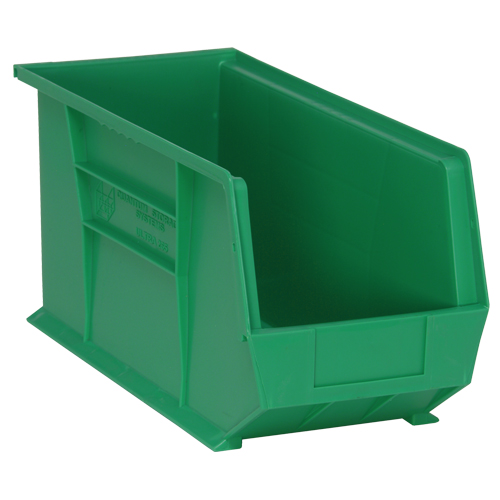 Ultra Stack & Hang Bin, 8-1/4" W x 9" H x 18" D, Green Distribution Jean Lapalme