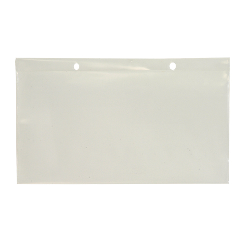 Clear Label Holder, Snap-On, 5" L x 8" W Distribution Jean Lapalme