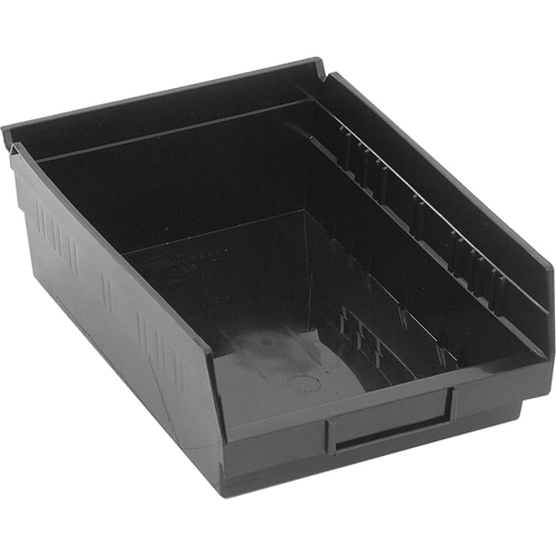 Bacs pour tablette, 8-3/8" la x 4" H x 11-5/8" p, Noir, Capacit&eacute; 30 lb Distribution Jean Lapalme