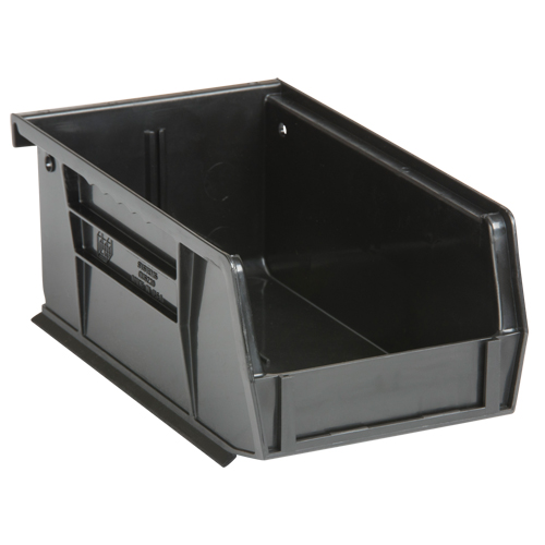 Ultra Stack & Hang Bin, 4-1/8" W x 3" H x 7-3/8" D, Black Distribution Jean Lapalme
