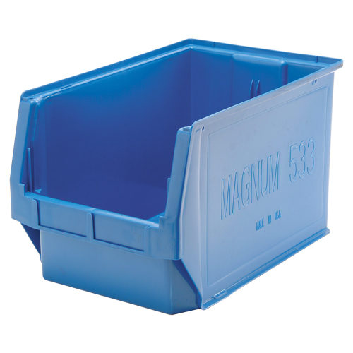 Bac MAGNUM, 11-7/8" ha x 12-3/8" la x 19-3/4" p, Capacit&eacute; de 150 lb, Noir Distribution Jean Lapalme