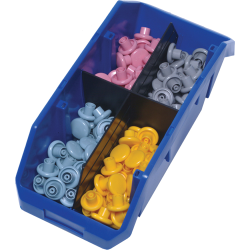 Quick Pick Bins, 5" x 6.625" x 12-1/2", Blue Distribution Jean Lapalme
