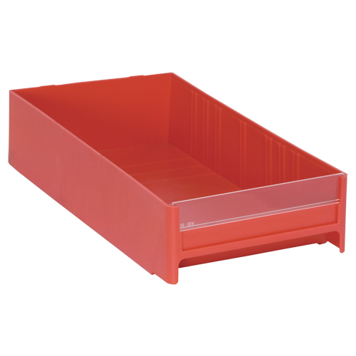 Cabinet Drawer, 5-5/8" W x 11" D x 2-1/2" H, Red Distribution Jean Lapalme