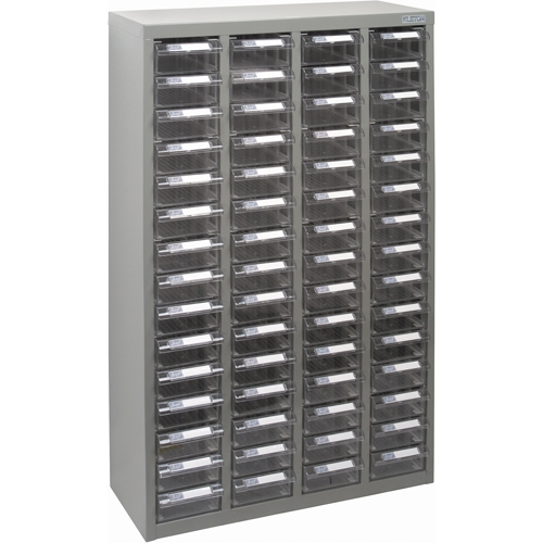 Casiers pour pi&egrave;ces KPC-700, Acier galvanis&eacute;, 60 tiroirs, 23-1/10" x 8-7/10" x 36-9/10", Gris Distribution Jean Lapalme
