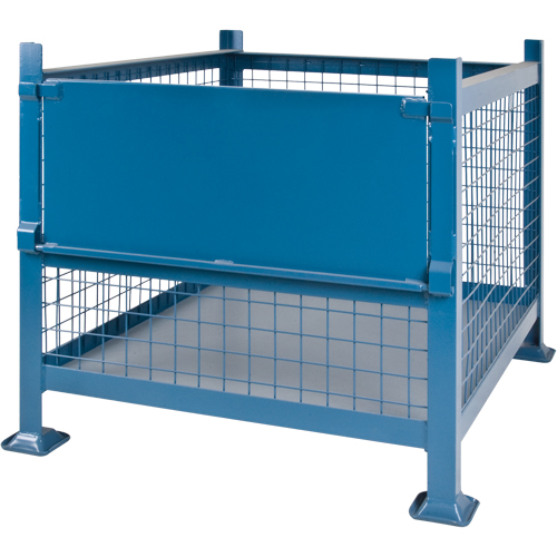 Contenants de vrac empilables, 34,5" la x 40,5" p x 30" h, Capacit&eacute; de 3000 lb Distribution Jean Lapalme