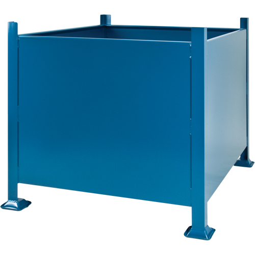 Bulk Stacking Containers, 30" H x 34.5" W x 40.5" D, 3500 lbs. Capacity Distribution Jean Lapalme
