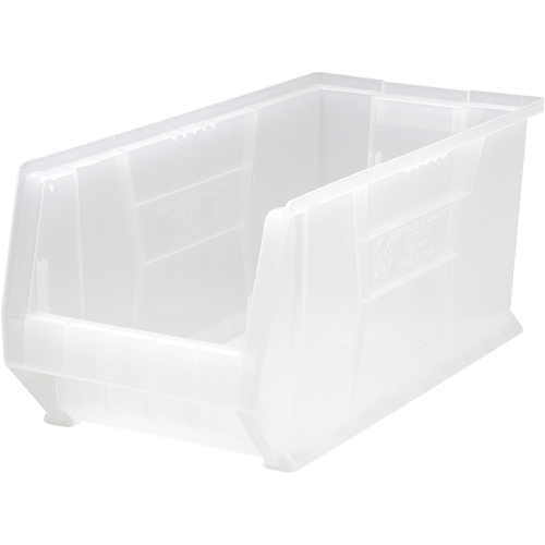 Contenants Hulk, 11" la, 10" h x 23-7/8" p, Transparent Distribution Jean Lapalme