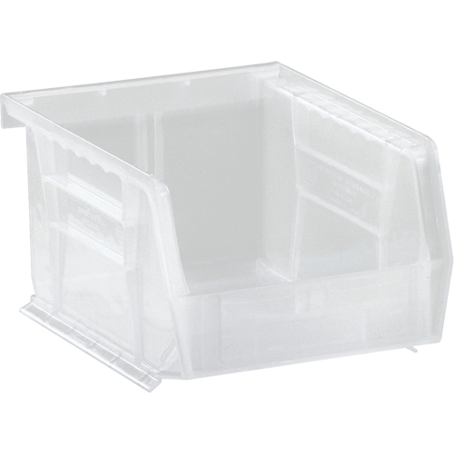 Bac transparent ultra empilable & suspendable, 4-1/8" la, 3" h x 5-3/8" p, Transparent Distribution Jean Lapalme