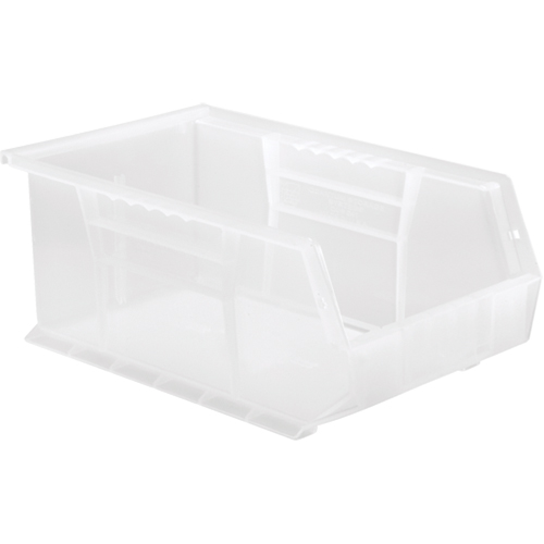 Clear-View Ultra Stack & Hang Bin, 8-1/4" W x 6" H x 13-5/8" D, Clear Distribution Jean Lapalme