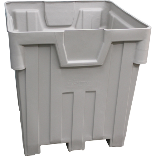 Bacs emboîtables, 44" la x 44" p x 46" h, Gris Distribution Jean Lapalme