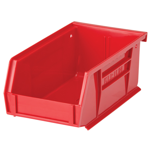 Stack & Hang Bin, 4-1/8" W x 3" H x 7-3/8" D, Red Distribution Jean Lapalme