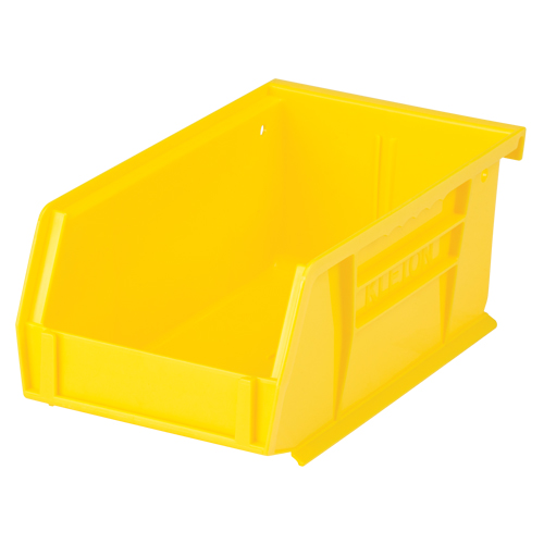 Bac empilable & &agrave; suspendre, 4-1/8" la, 3" h x 7-3/8" p, Jaune Distribution Jean Lapalme
