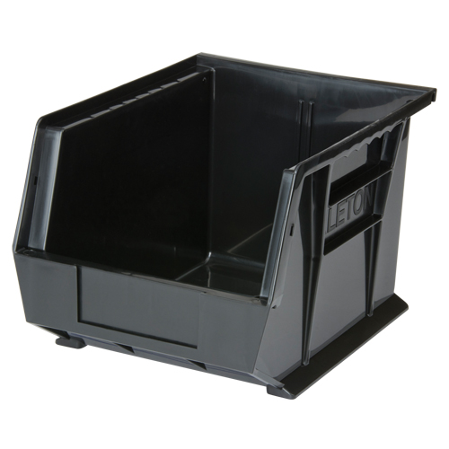 Stack & Hang Bin, 8-1/4" W x 7" H x 10-3/4" D, Black Distribution Jean Lapalme