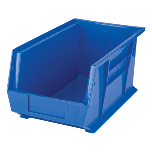 Bac empilable & &agrave; suspendre, 8-1/4" la, 7" h x 14-3/4" p, Bleu Distribution Jean Lapalme