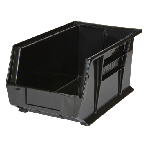 Stack & Hang Bin, 8-1/4" W x 7" H x 14-3/4" D, Black Distribution Jean Lapalme