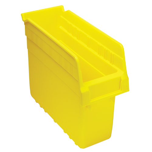 Bacs pour &eacute;tag&egrave;re Store-Max, 4-3/8" la x 8" H x 11-5/8" p, Jaune, Capacit&eacute; 44 lb Distribution Jean Lapalme