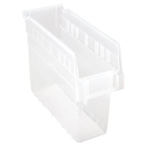Bacs pour &eacute;tag&egrave;re Store-Max, 4-3/8" la x 8" H x 11-5/8" p, Transparent, Capacit&eacute; 44 lb Distribution Jean Lapalme