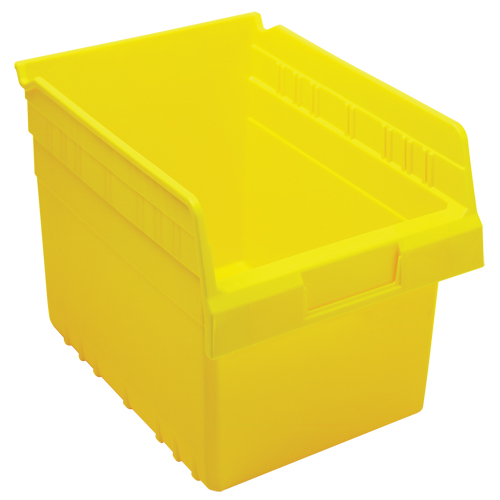 Bacs pour &eacute;tag&egrave;re Store-Max, 8-3/8" la x 8" H x 11-5/8" p, Jaune, Capacit&eacute; 44 lb Distribution Jean Lapalme