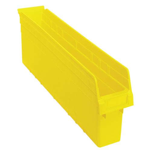 Bacs pour &eacute;tag&egrave;re Store-Max, 4-3/8" la x 8" H x 23-5/8" p, Jaune, Capacit&eacute; 68 lb Distribution Jean Lapalme