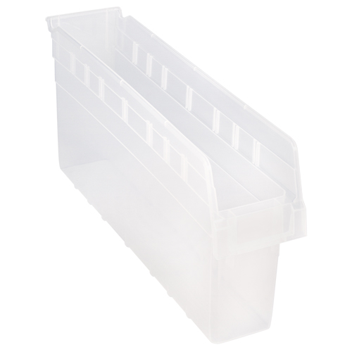 Bacs pour &eacute;tag&egrave;re Store-Max, 4-3/8" la x 8" H x 23-5/8" p, Transparent, Capacit&eacute; 68 lb Distribution Jean Lapalme