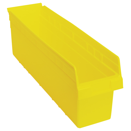 Bacs pour &eacute;tag&egrave;re Store-Max, 6-5/8" la x 8" H x 23-5/8" p, Jaune, Capacit&eacute; 68 lb Distribution Jean Lapalme