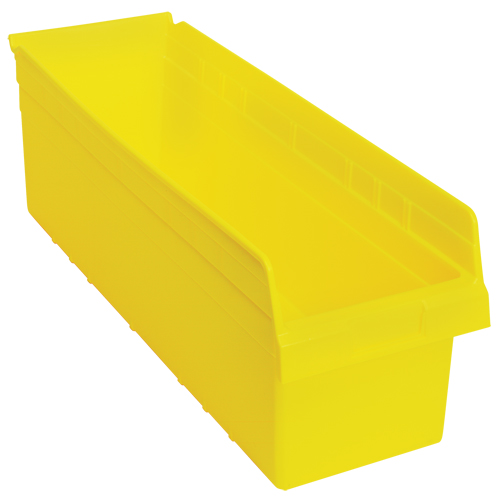 Bacs pour &eacute;tag&egrave;re Store-Max, 8-3/8" la x 8" H x 23-5/8" p, Jaune, Capacit&eacute; 68 lb Distribution Jean Lapalme