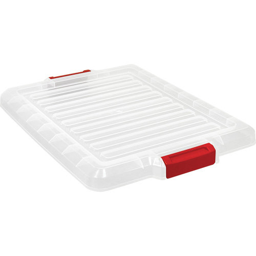 Couvercle pour contenant avec loquet en plastique Distribution Jean Lapalme