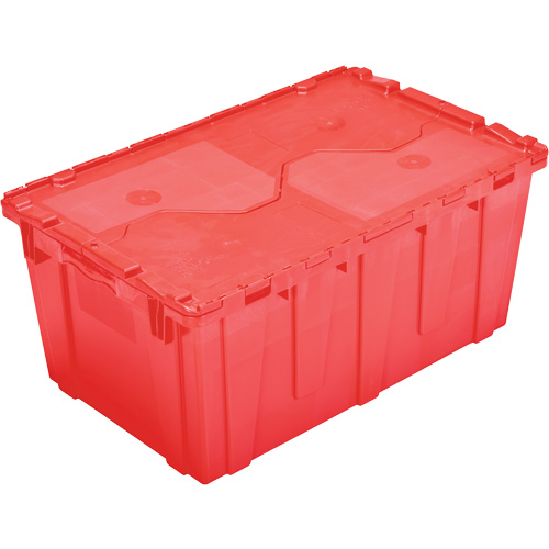 FP243C FliPak Nestable Tote, 26.9" x 16.9" x 12.1", Red Distribution Jean Lapalme