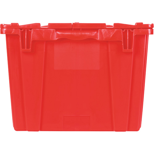 FP243C FliPak Nestable Tote, 26.9" x 16.9" x 12.1", Red Distribution Jean Lapalme