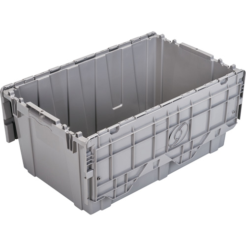 Bac emboîtable FP243C FliPak, 26,9" x 16,9" x 12,1", Gris Distribution Jean Lapalme