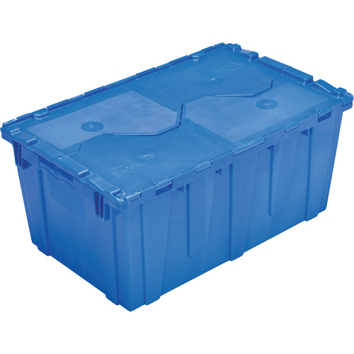 Bac emboîtable FP243C FliPak, 26,9" x 16,9" x 12,1", Bleu Distribution Jean Lapalme