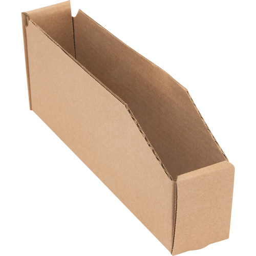 Boîtes profondes en carton ondul&eacute;, 1-15/16" la x 11-1/4" p x 4-1/2" h, Beige Distribution Jean Lapalme