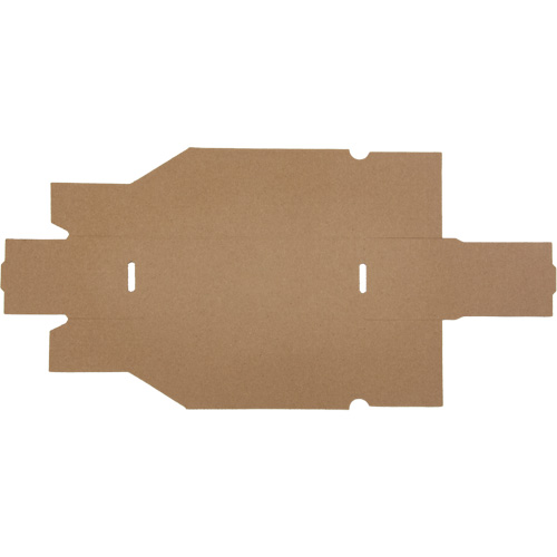 Deep Corrugated Parts Bins, 3-3/4" W x 11-1/4" D x 4-1/2" H, Beige Distribution Jean Lapalme