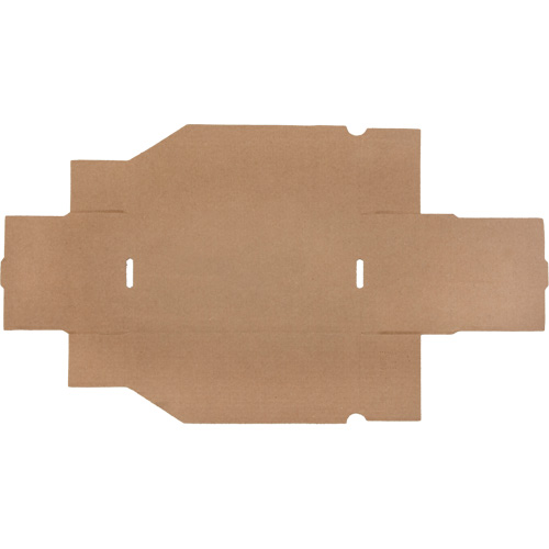 Boîtes profondes en carton ondul&eacute;, 5-3/4" la x 11-1/4" p x 4-1/2" h, Beige Distribution Jean Lapalme