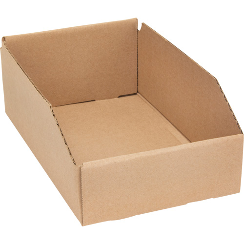 Boîtes profondes en carton ondul&eacute;, 7-5/8" la x 11-5/16" p x 4-1/2" h, Beige Distribution Jean Lapalme