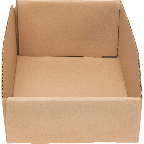 Boîtes profondes en carton ondul&eacute;, 7-5/8" la x 11-5/16" p x 4-1/2" h, Beige Distribution Jean Lapalme