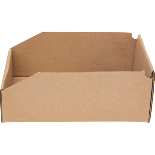 Boîtes profondes en carton ondul&eacute;, 7-5/8" la x 11-5/16" p x 4-1/2" h, Beige Distribution Jean Lapalme