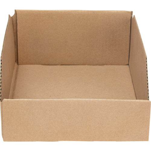 Boîtes profondes en carton ondul&eacute;, 8-3/4" la x 11-1/4" p x 4-1/2" h, Beige Distribution Jean Lapalme