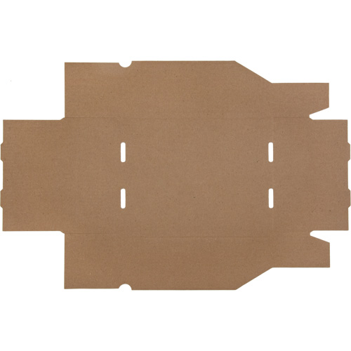 Boîtes profondes en carton ondul&eacute;, 8-3/4" la x 11-1/4" p x 4-1/2" h, Beige Distribution Jean Lapalme