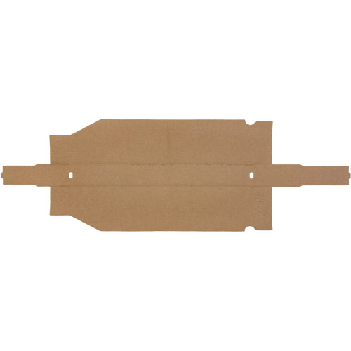 Deep Corrugated Parts Bins, 2-7/8" W x 17-1/4" D x 4-1/2" H, Beige Distribution Jean Lapalme