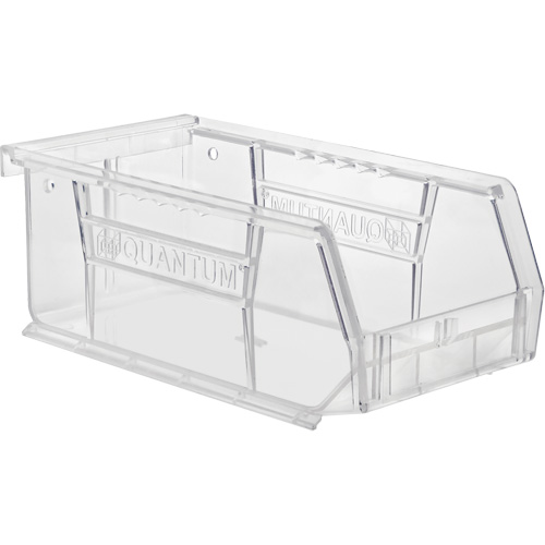 Crystal Clear Ultra Bins, 4-1/8" W x 3" H x 7-3/8" D, Clear Distribution Jean Lapalme