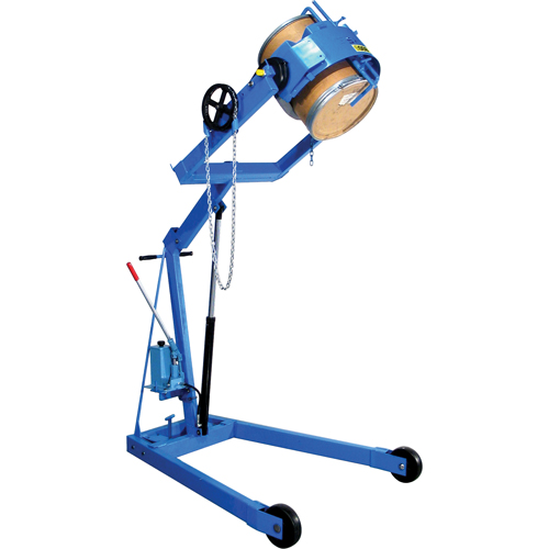Manipulateurs de barils Hydra-Lift, Capacit&eacute; 55 gal. US (45 gal. imp.) Distribution Jean Lapalme