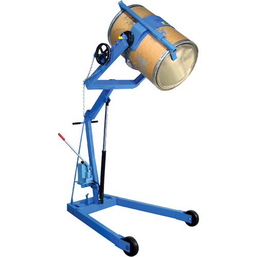 Manipulateurs de barils Hydra-Lift, Capacit&eacute; 55 gal. US (45 gal. imp.) Distribution Jean Lapalme