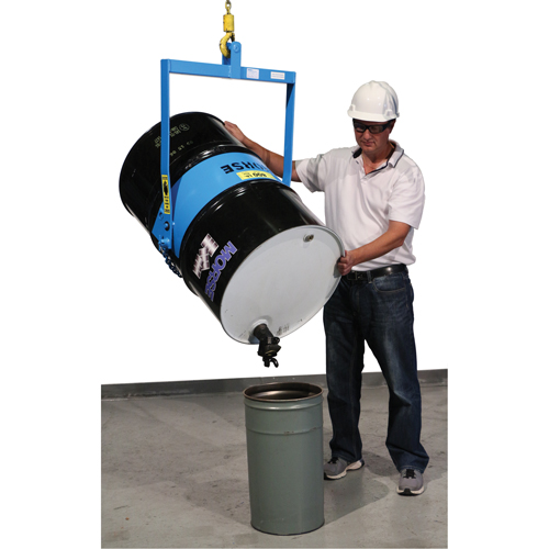 Leveurs de baril - Inclinaison manuelle, Baril de 55 gal. US (45 gal. imp.), Capacit&eacute; 800 lb/363 kg Distribution Jean Lapalme