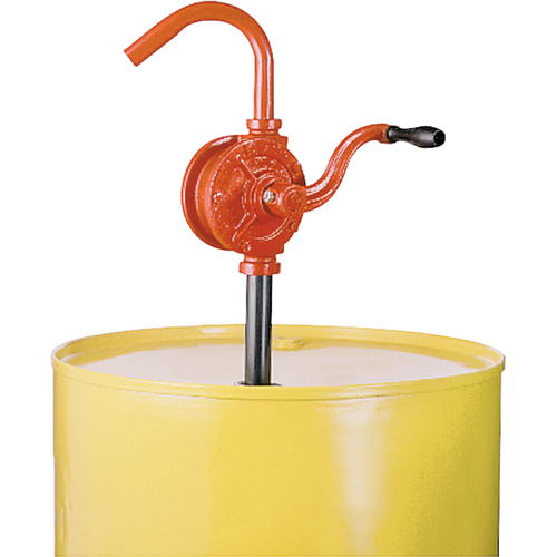 Rotary Drum Pump, Cast Iron, Fits 15-55 Gal., 7.5 Gallons/100 Revolutions Distribution Jean Lapalme