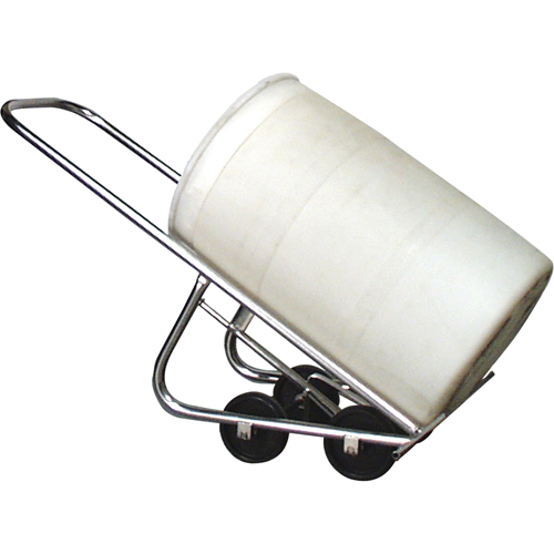 Multi-Purpose Drum Truck, Stainless Steel Construction, 25 - 55 US Gal. (20 - 45 Imperial Gal.) Distribution Jean Lapalme