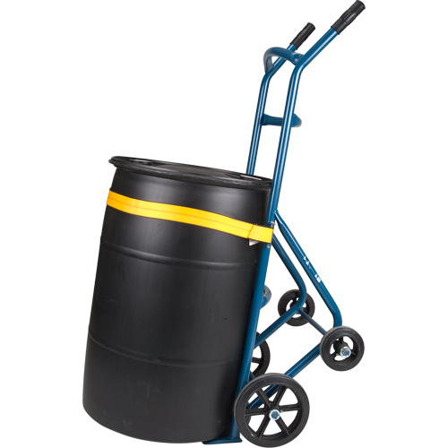 Diable pour baril, Fabriqu&eacute; en Acier, 25 - 55 gal. US (20 - 45 gal. imp.) Distribution Jean Lapalme
