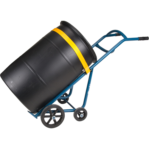 Diable pour baril, Fabriqu&eacute; en Acier, 25 - 55 gal. US (20 - 45 gal. imp.) Distribution Jean Lapalme
